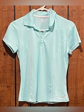 Women’s BCG Light Aqua Polo Shirt size S